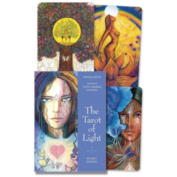 The Tarot of Light Pocket Edition by Denise Jarvie - ship in 10-20 business days, supplied by US partner