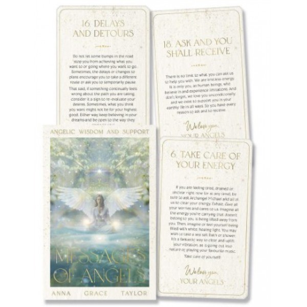 Messages of Angels by Anna Grace Taylor - ship in 10-20 business days, supplied by US partner