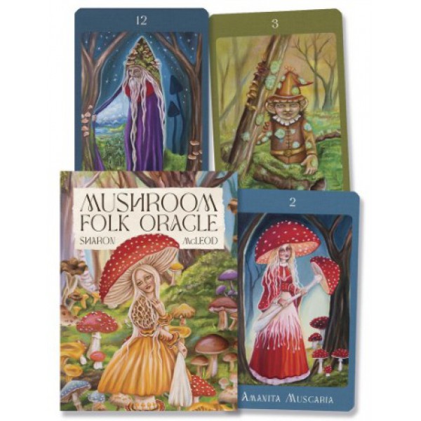 Mushroom Folk Oracle by Sharon McLeod - ship in 10-20 business days, supplied by US partner