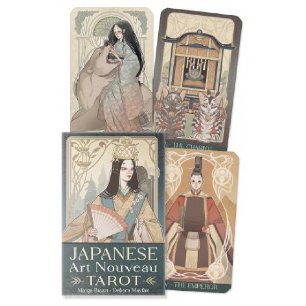 Japanese Art Nouveau Tarot by Debora Mayfair - ship in 10-20 business days, supplied by US partner