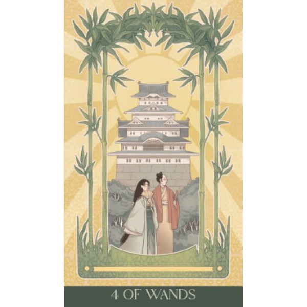 Japanese Art Nouveau Tarot by Debora Mayfair - ship in 10-20 business days, supplied by US partner
