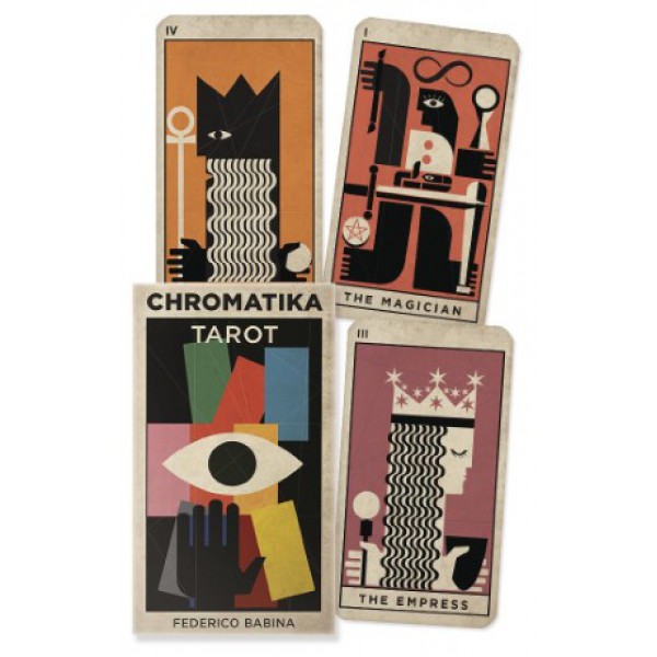 Chromatika Tarot by Federico Babina - ship in 10-20 business days, supplied by US partner