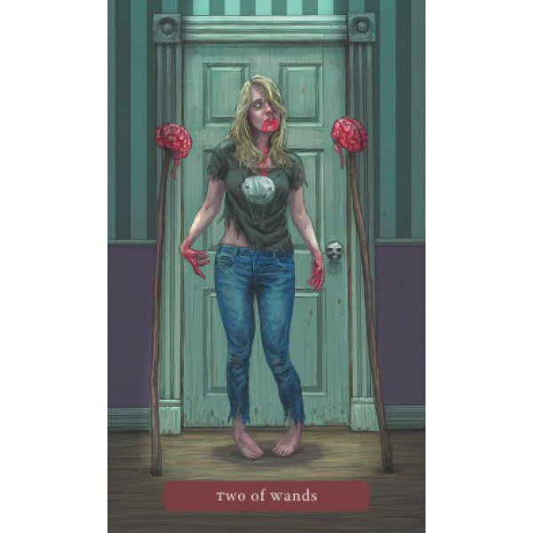 Trick or Treat Tarot: Small Kit Edition by Barbara Moore - ship in 10-20 business days, supplied by US partner