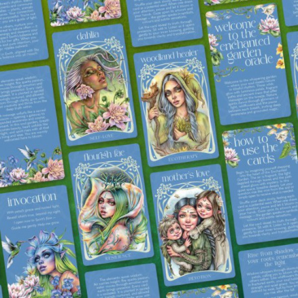 Enchanted Garden Oracle by Suzy Cherub - ship in 10-20 business days, supplied by US partner