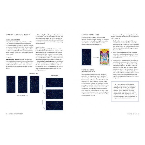 Sacred Art of Tarot by Liz Dean - ship in 10-20 business days, supplied by US partner