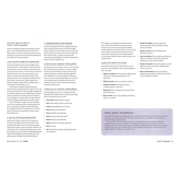 Sacred Art of Tarot by Liz Dean - ship in 10-20 business days, supplied by US partner