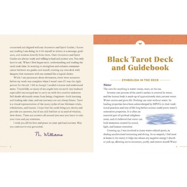 Black Tarot by Nyasha Williams and Kimishka Naidoo - ship in 10-20 business days, supplied by US partner