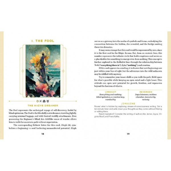 The Artist Decoded Tarot by Jennifer Sodini ,Yoshino, and Mitch Horowitz - ship in 10-20 business days, supplied by US partner