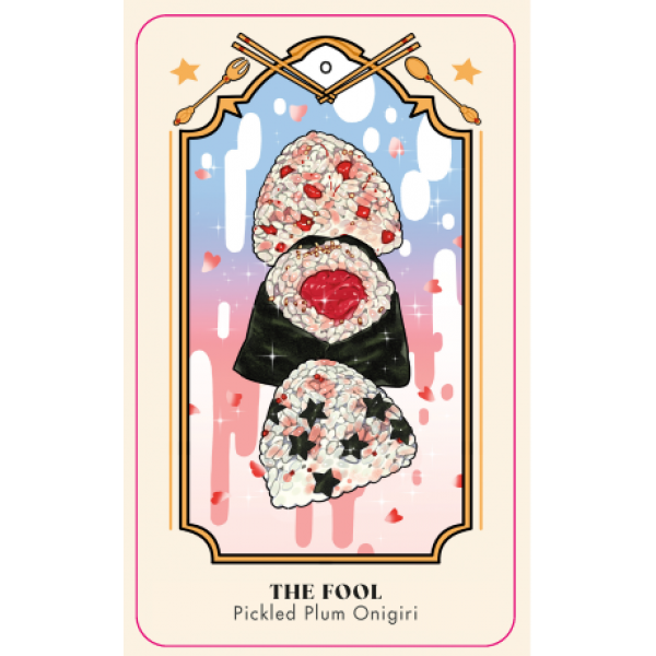 Anime Food Tarot by Emily Bushman and Liew Yee Teng - ship in 10-20 business days, supplied by US partner