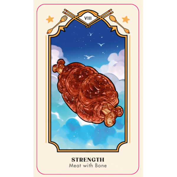 Anime Food Tarot by Emily Bushman and Liew Yee Teng - ship in 10-20 business days, supplied by US partner