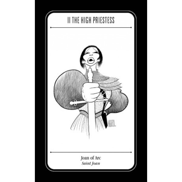 The Hirschfeld Broadway Tarot by Emily McGill and AI Hirschfeld Foundation - ship in 10-20 business days, supplied by US partner