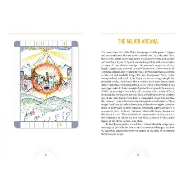 The Transparent Tarot by Emily Carding - ship in 10-20 business days, supplied by US partner