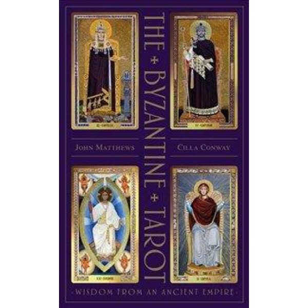 The Byzantine Tarot by John Matthews and Cilla Conway - ship in 10-20 business days, supplied by US partner