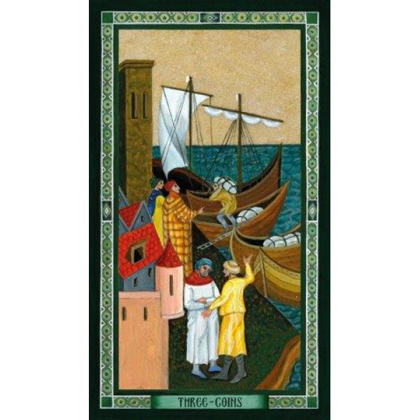 The Byzantine Tarot by John Matthews and Cilla Conway - ship in 10-20 business days, supplied by US partner