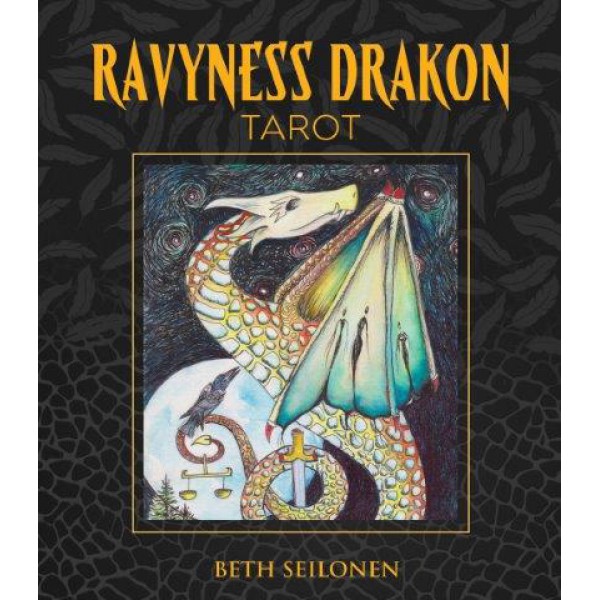 Ravyness Drakon Tarot by Beth Seilonen - ship in 10-20 business days, supplied by US partner