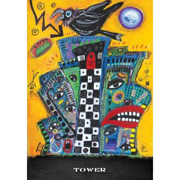 Outsider Art Tarot by Rita Rose and Jana Pesek - ship in 10-20 business days, supplied by US partner