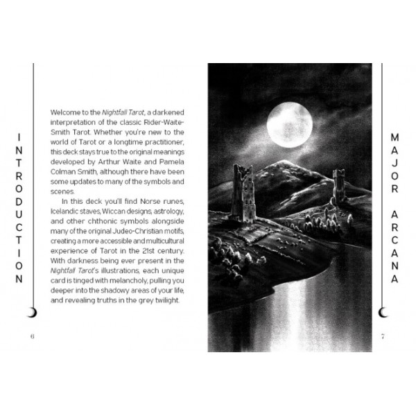 Nightfall Tarot by Amory Abbott - ship in 10-20 business days, supplied by US partner