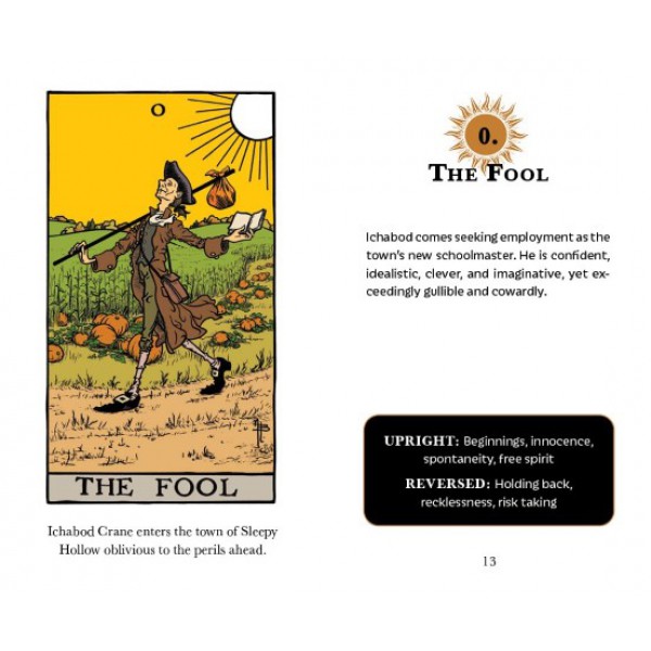 The Legend of Sleepy Hollow Tarot by Nick Lawyer - ship in 10-20 business days, supplied by US partner