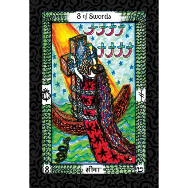 The Vedic Tarot by Dwina Murphy-Gibb - ship in 10-20 business days, supplied by US partner