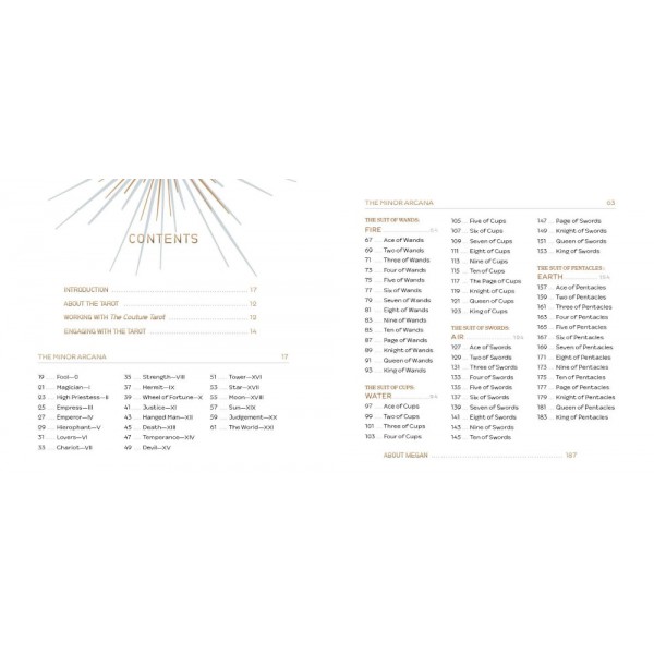 Couture Tarot by Megan Skinner - ship in 10-20 business days, supplied by US partner