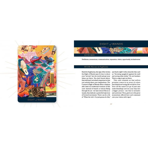 Couture Tarot by Megan Skinner - ship in 10-20 business days, supplied by US partner