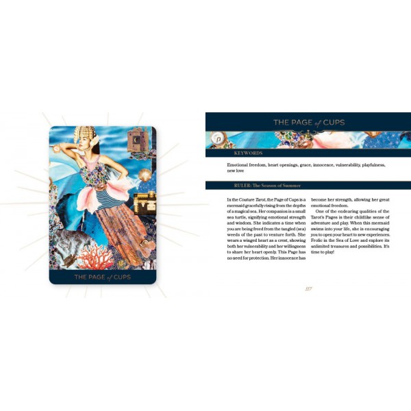 Couture Tarot by Megan Skinner - ship in 10-20 business days, supplied by US partner
