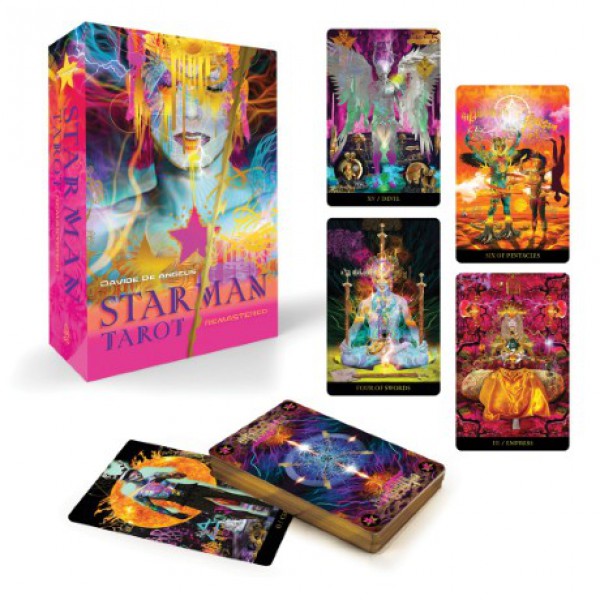 Starman Tarot: Remastered by Davide de Angelis - ship in 10-20 business days, supplied by US partner