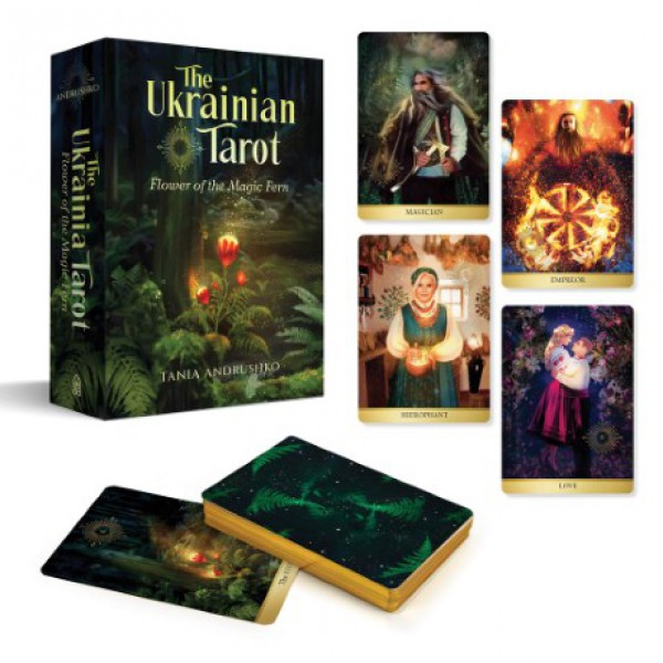 Ukrainian Tarot by Tania Andrushko - ship in 10-20 business days, supplied by US partner