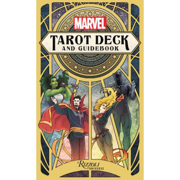 Marvel Tarot Deck and Guidebook by Lily McDonnell and Syndee Barwick - ship in 10-20 business days, supplied by US partner