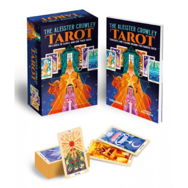 The Aleister Crowley Tarot Book & Card Deck by Tania Ahsan, Aleister Crowley, Paula Zorite, and et al. - ship in 10-20 business days, supplied by US partner