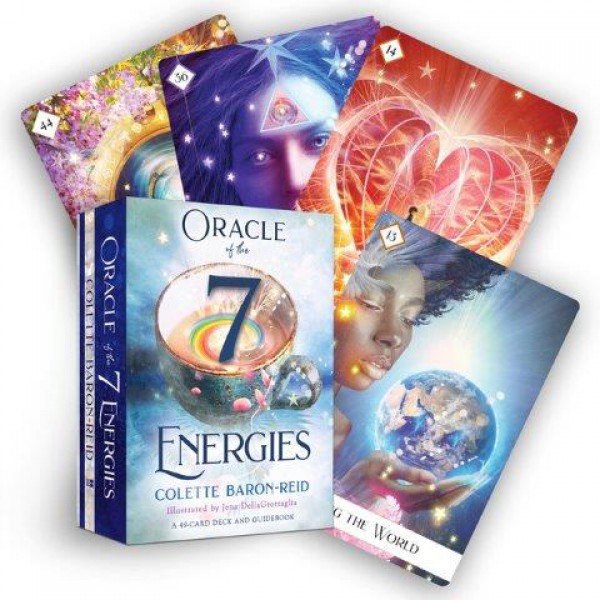 Oracle of the 7 Energies: A 49-Card Deck and Guidebook by Colette Baron-Reid - ship in 10-20 business days, supplied by US partner