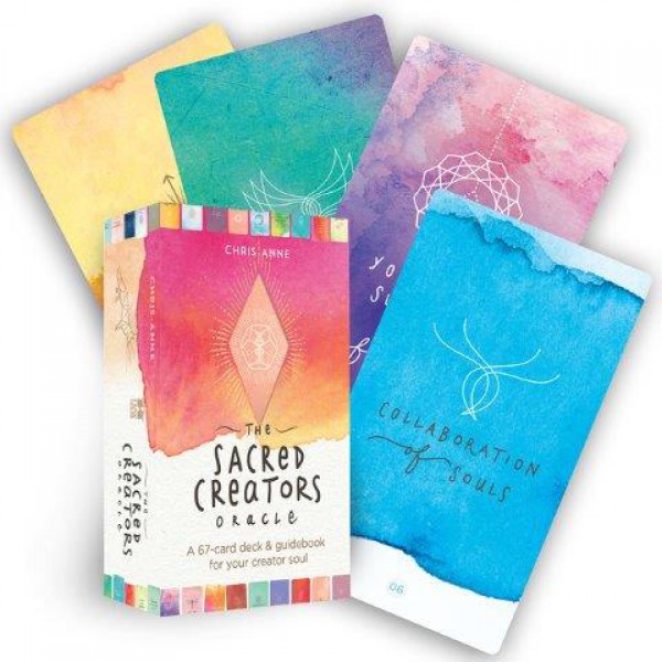 The Sacred Creators Oracle: A 67-Card Oracle Deck & Guidebook for Your Creator Soul by Chris-Anne - ship in 10-20 business days, supplied by US partner