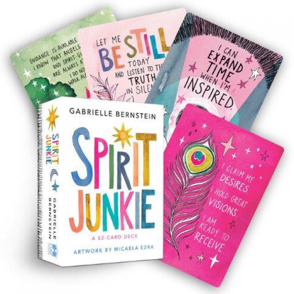 Spirit Junkie: A 52-Card Deck by Gabrielle Bernstein and Micaela Ezra - ship in 10-20 business days, supplied by US partner