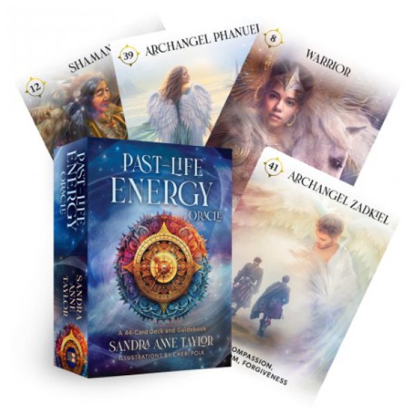 Past-Life Energy Oracle by Sandra Anne Taylor - ship in 10-20 business days, supplied by US partner