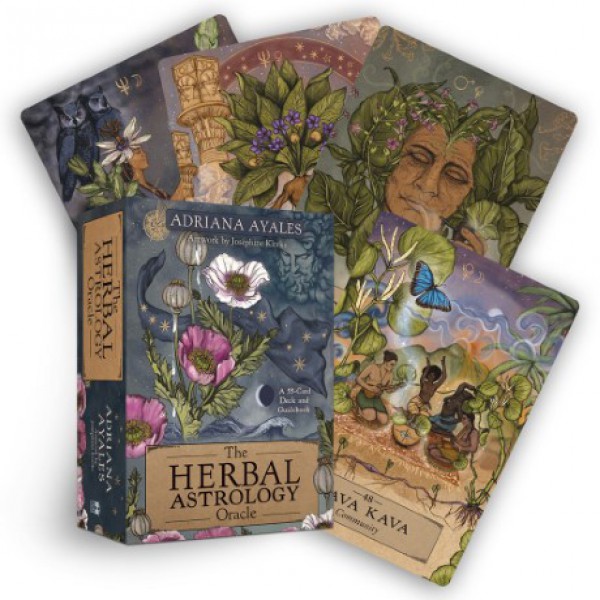 The Herbal Astrology Oracle by Adriana Ayales and Josephine Klerks - ship in 10-20 business days, supplied by US partner