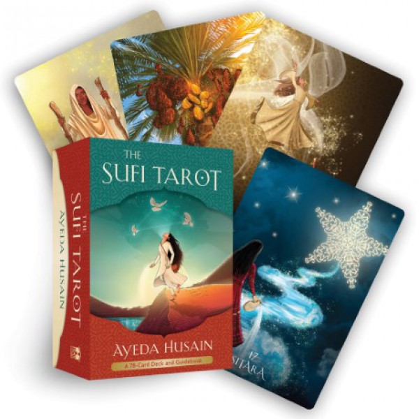 The Sufi Tarot by Ayeda Husain - ship in 10-20 business days, supplied by US partner