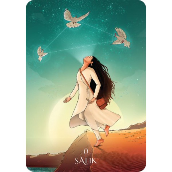 The Sufi Tarot by Ayeda Husain - ship in 10-20 business days, supplied by US partner