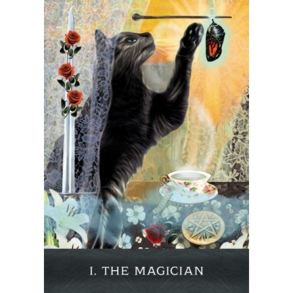 Grimalkin's Curious Cats Tarot by Mj Cullinane - ship in 10-20 business days, supplied by US partner