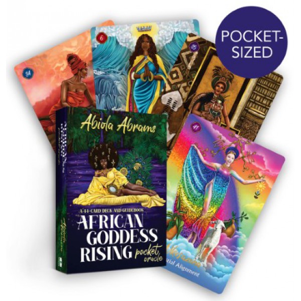 African Goddess Rising Pocket Oracle by Abiola Abrams - ship in 10-20 business days, supplied by US partner