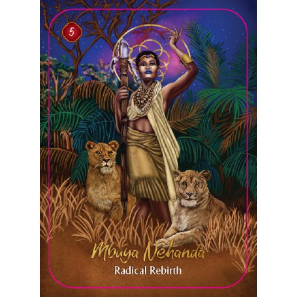 African Goddess Rising Pocket Oracle by Abiola Abrams - ship in 10-20 business days, supplied by US partner