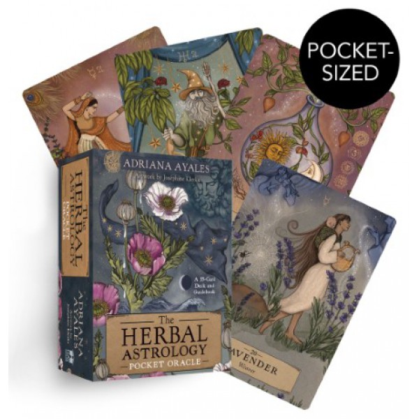 The Herbal Astrology Pocket Oracle by Adriana Ayales and Joséphine Klerks - ship in 10-20 business days, supplied by US partner