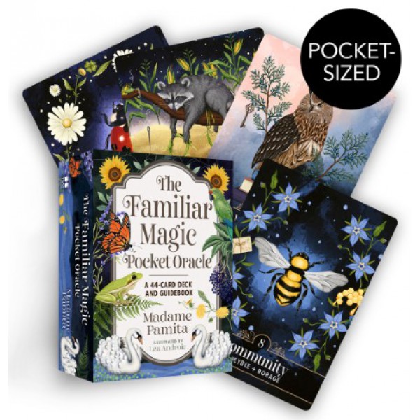 The Familiar Magic Pocket Oracle by Madame Pamita - ship in 10-20 business days, supplied by US partner
