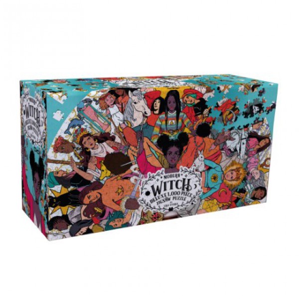 The Modern Witch Deluxe 1,000 Piece Jigsaw Puzzle by Lisa Sterle - ship in 10-20 business days, supplied by US partner