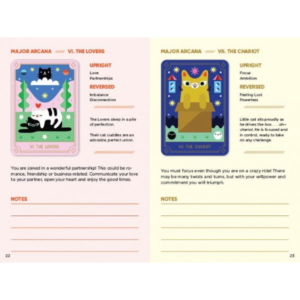 Mystic Cats Tarot by Michelle Romo - ship in 10-20 business days, supplied by US partner