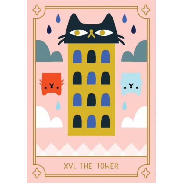 Mystic Cats Tarot by Michelle Romo - ship in 10-20 business days, supplied by US partner