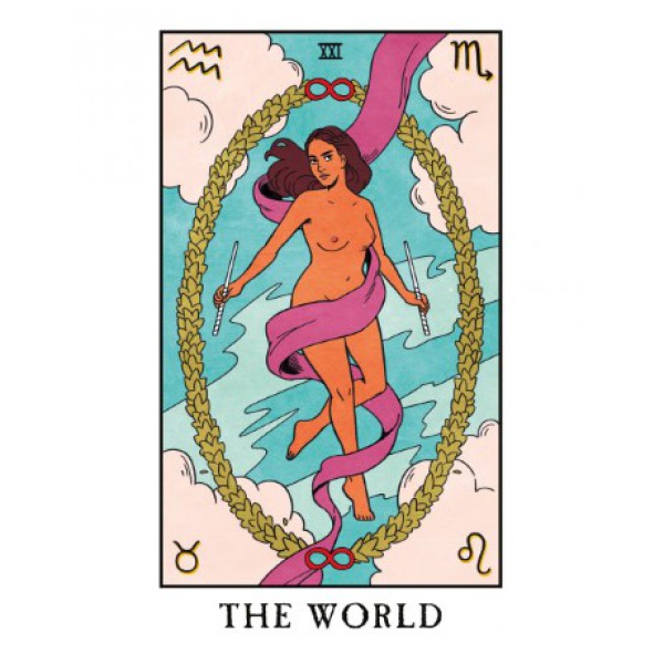 Modern Witch Tarot Poster Book by Lisa Sterle - ship in 10-20 business days, supplied by US partner