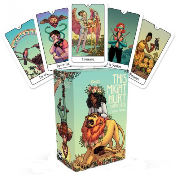 This Might Hurt Tarot Deck by Isabella Rotman - ship in 10-20 business days, supplied by US partner