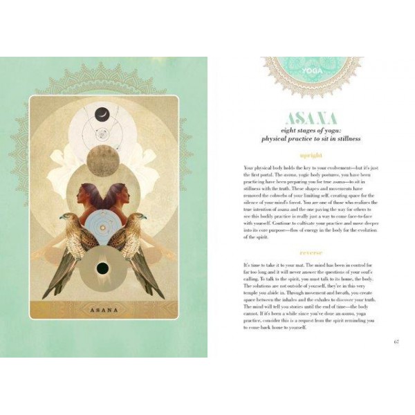 A Yogic Path Oracle Deck and Guidebook (Keepsake Box Set) by Sahara Rose Ketabi and Danielle Noel  - ship in 10-20 business days, supplied by US partner