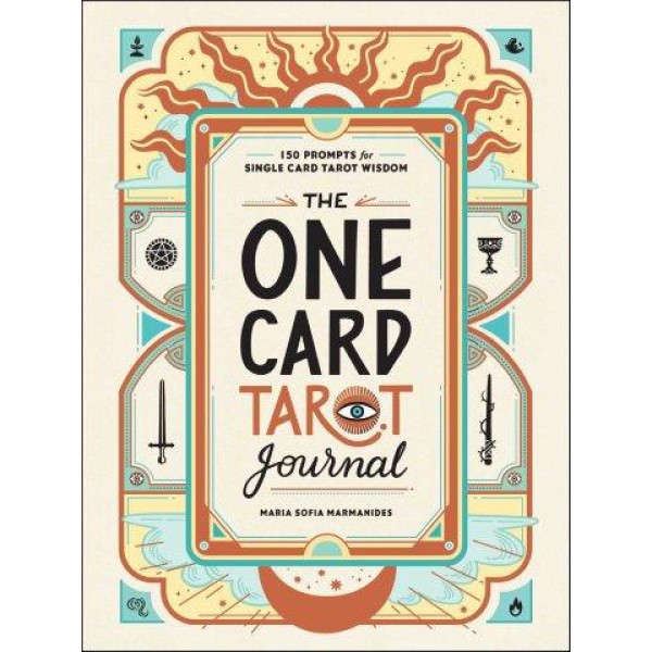 The One Card Tarot Journal by Maria Sofia Marmanides - ship in 10-20 business days, supplied by US partner