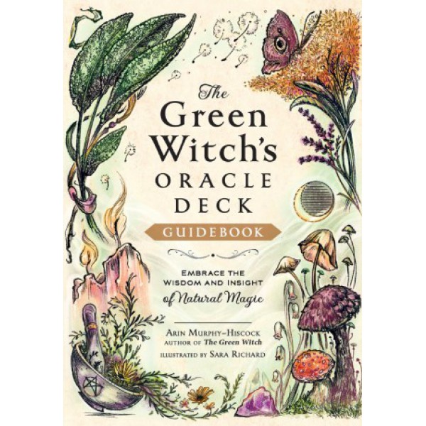 The Green Witch's Oracle Deck Guidebook by Arin Murphy-Hiscock and Sara Richard - ship in 15-30 business days or more, supplied by US partner